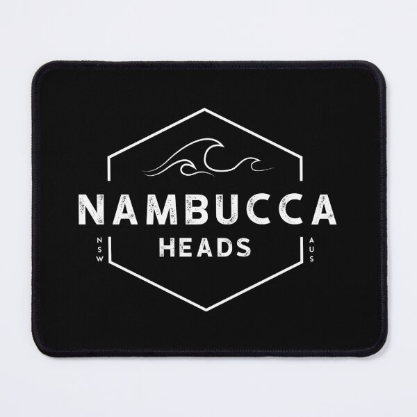 Item preview, Nambucca Heads NSW [white text] designed and sold by Corinne Alexa Jackson.