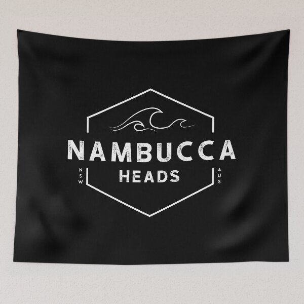 Item preview, Nambucca Heads NSW [white text] designed and sold by Corinne Alexa Jackson.