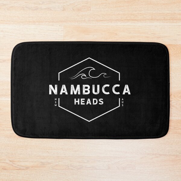 Item preview, Nambucca Heads NSW [white text] designed and sold by Corinne Alexa Jackson.