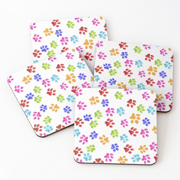 Item preview, Paw Prints White designed and sold by Profitrip.