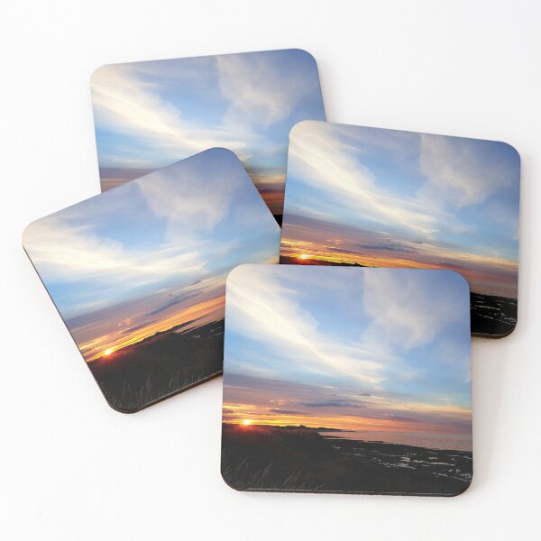 Item preview, Sunset in Seahouses designed and sold by Fionatravels.
