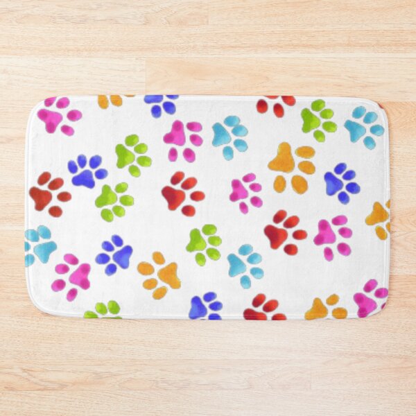 Item preview, Paw Prints White designed and sold by Profitrip.