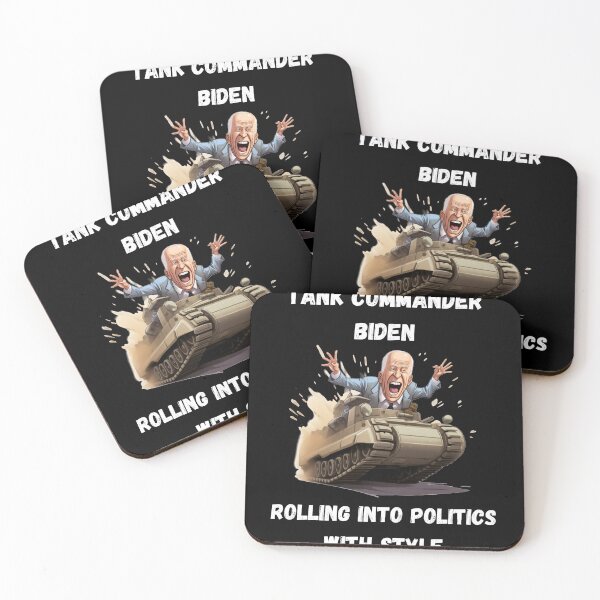 Item preview, Tank commander Biden, rolling into politics with style designed and sold by Mateusz Majcherek.