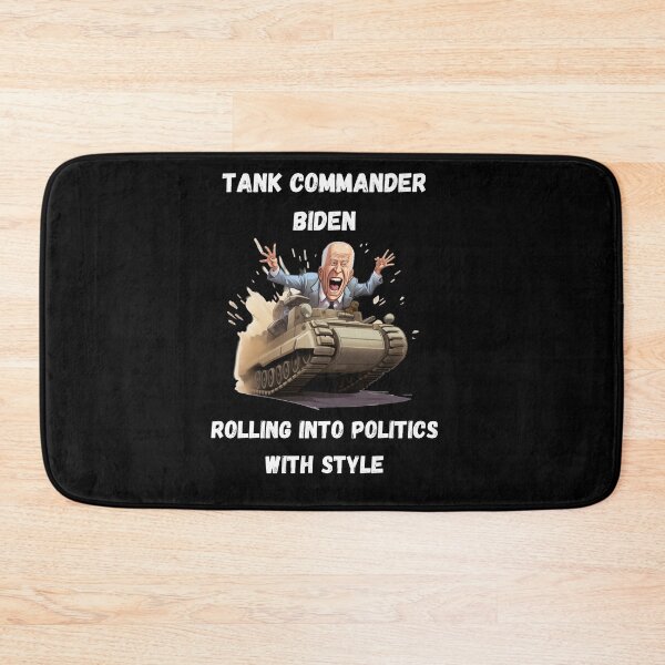 Item preview, Tank commander Biden, rolling into politics with style designed and sold by Mateusz Majcherek.