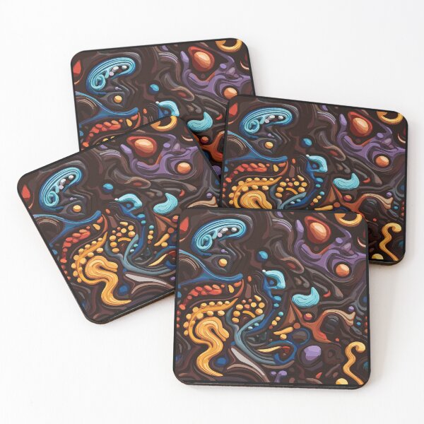 Item preview, CocoDreams: Psychedelic Chocolate Wonderland Design Collection designed and sold by KaonDesign.