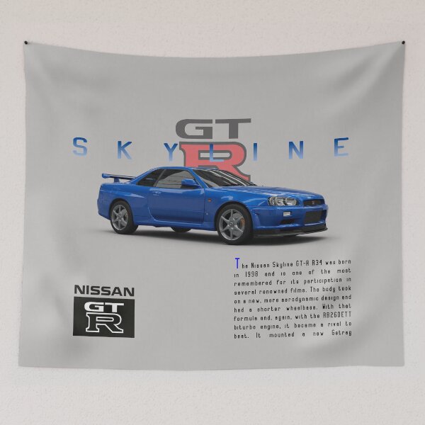 Item preview, Nissan GTR r34 Skyline - YourFriendlyCarGuy designed and sold by FriendlyCarGuy.