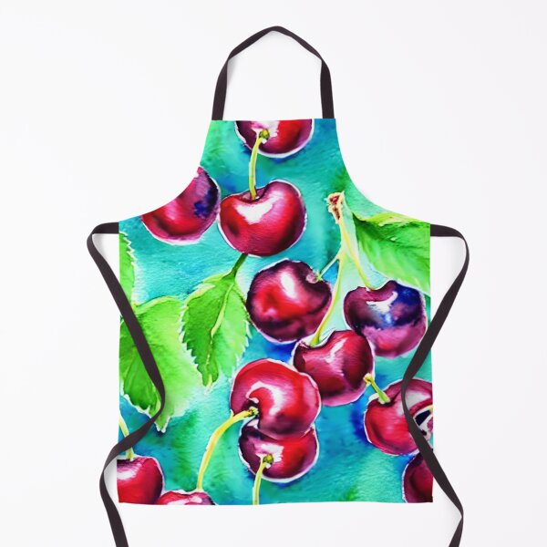 Item preview, Watercolor Cherries Pattern designed and sold by theWeppen.