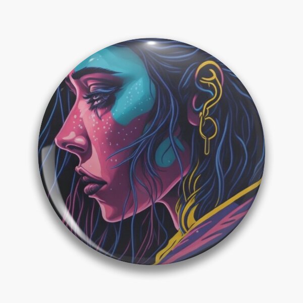 Item preview, neon girl  designed and sold by mixreality.