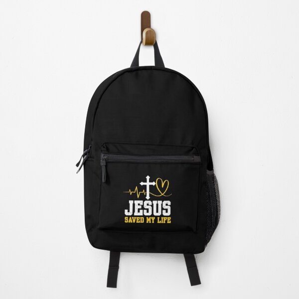 Item preview, Jesus Saved My Life God Religion Christian Cross designed and sold by Pubi.