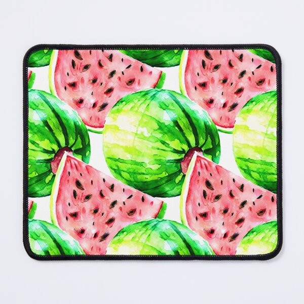 Item preview, Watercolor Water Melons Pattern designed and sold by theWeppen.