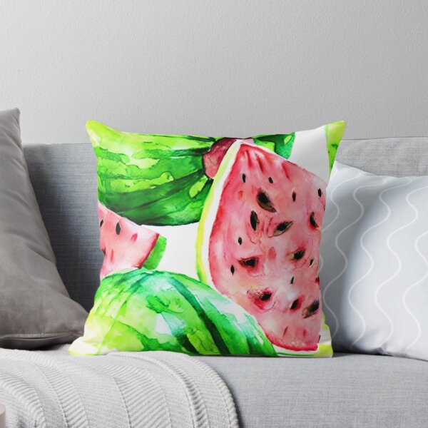 Item preview, Watercolor Water Melons Pattern designed and sold by theWeppen.