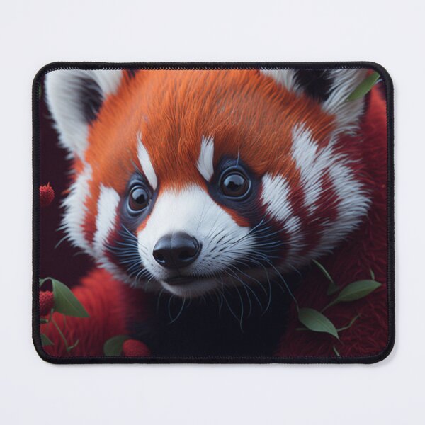 Item preview, Portrait of baby red panda designed and sold by likbatonboot.