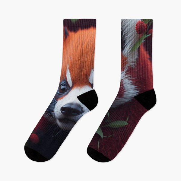 Item preview, Portrait of baby red panda designed and sold by likbatonboot.
