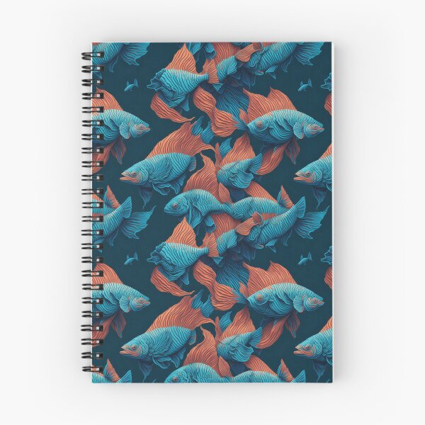 Item preview, colorful Fish Pattern designed and sold by kiyaansh16.