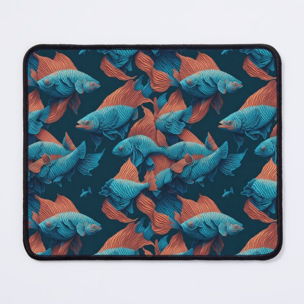 Item preview, colorful Fish Pattern designed and sold by kiyaansh16.