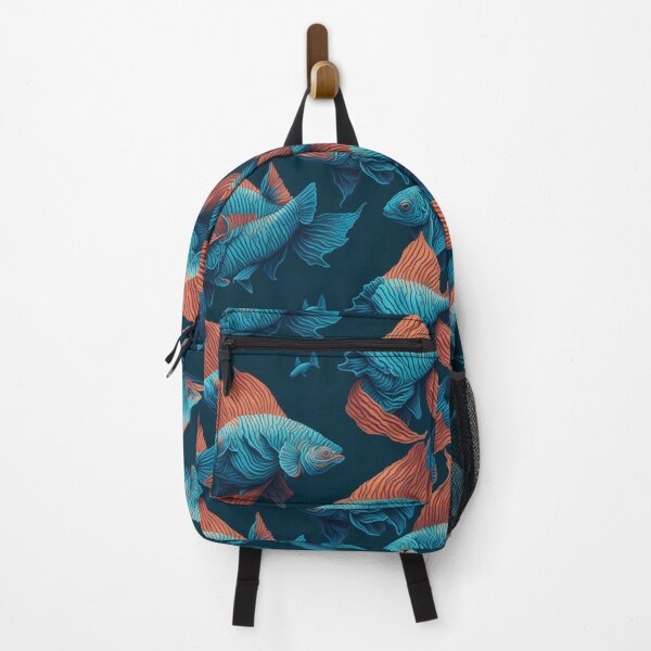 Item preview, colorful Fish Pattern designed and sold by kiyaansh16.