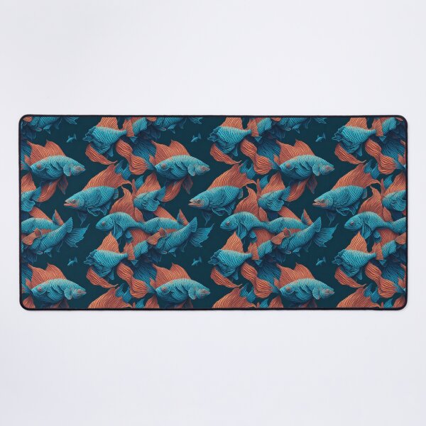 Item preview, colorful Fish Pattern designed and sold by kiyaansh16.