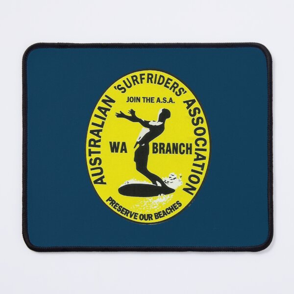 Item preview, Yellow Vintage Model Retro -Australian-Surfrider S.A Logos designed and sold by Beneskydic.