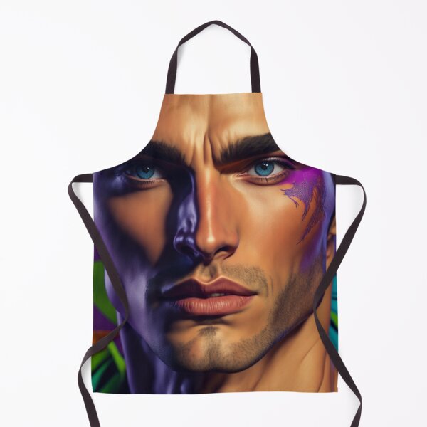 Item preview, Portrait of a gorgeous male model designed and sold by likbatonboot.