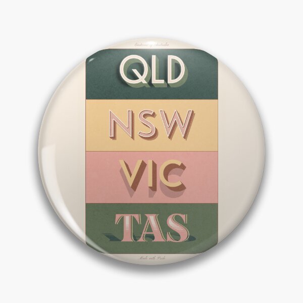 Item preview, Retro East Coast of Australia Poster designed and sold by Takin-Thepiss.