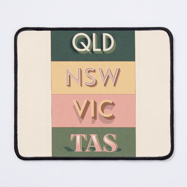 Item preview, Retro East Coast of Australia Poster designed and sold by Takin-Thepiss.