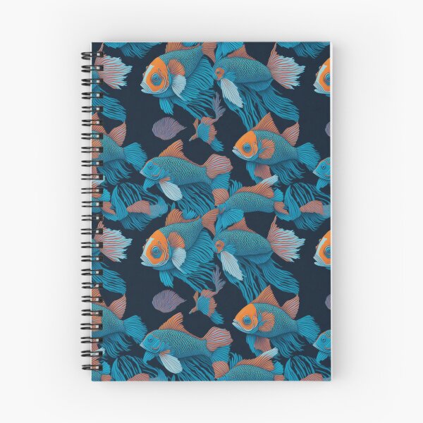 Item preview, colorful Fish Pattern designed and sold by kiyaansh16.