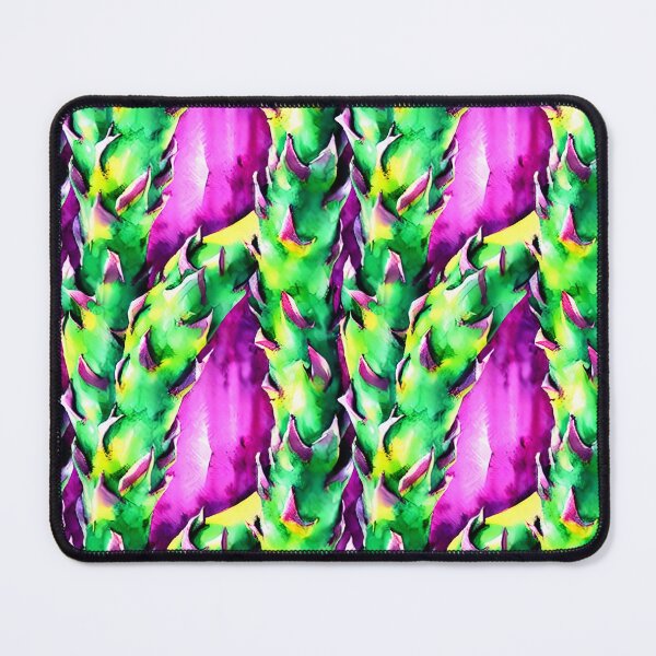 Item preview, Abstract Watercolor Dragon Fruits Pattern designed and sold by theWeppen.