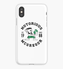 Conor 'Notorious' McGregor EST. 1988 iPhone Case