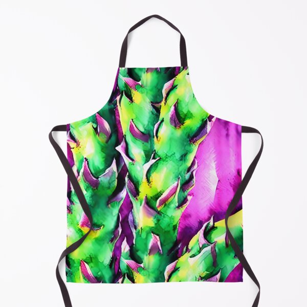 Item preview, Abstract Watercolor Dragon Fruits Pattern designed and sold by theWeppen.