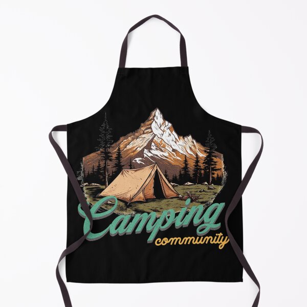 Item preview, Mountain-View Tent: Camping Community Emblem designed and sold by Zandalus.
