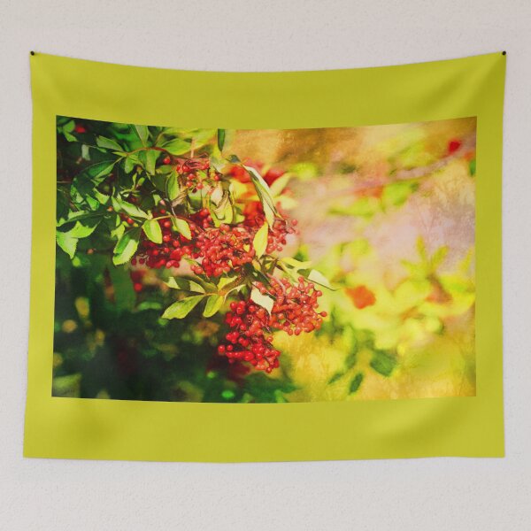 Item preview, Bayas rojas en la luz del sol 2 designed and sold by Taina Sohlman.