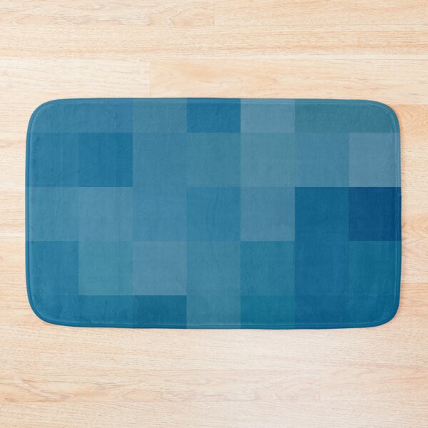 Item preview, Ocean Colors Abstract Squares Pattern Coastal Style Décor 4 of 4 designed and sold by Beachy.