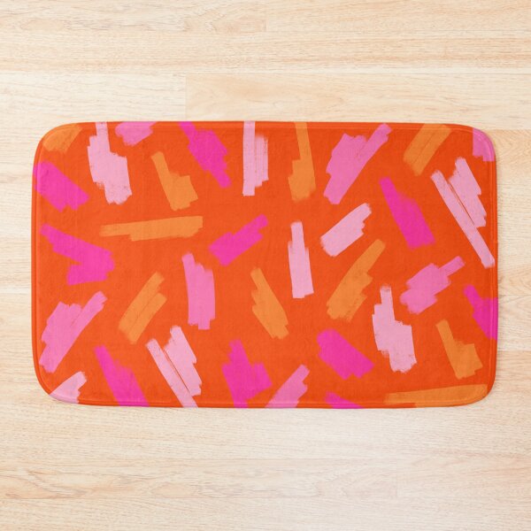 Item preview, Abstract, Orange and Pink, Scribble Print  designed and sold by OneThreeSix.