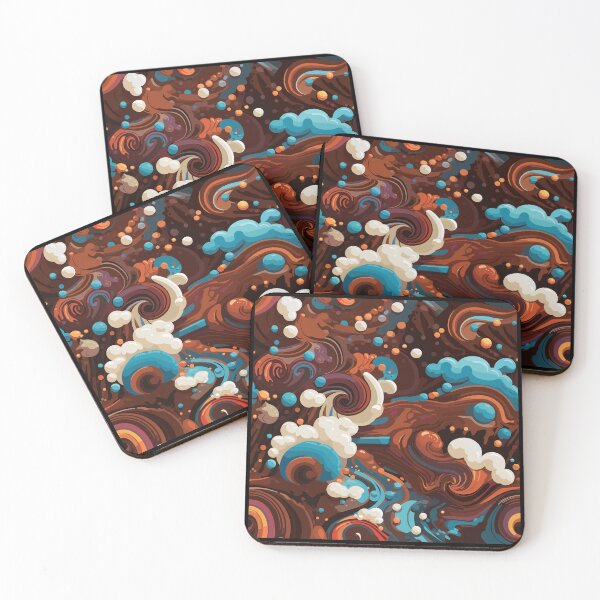 Item preview, CocoDreams: Psychedelic Chocolate Wonderland Design Collection designed and sold by KaonDesign.