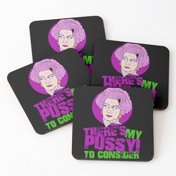 Item preview, Mrs Slocombe Theres My Pussy to Consider Quote designed and sold by an-yahair.