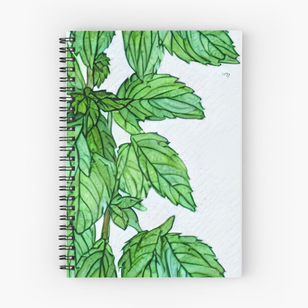Item preview, Watercolor Spearmint Pattern designed and sold by theWeppen.