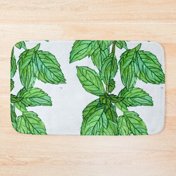 Item preview, Watercolor Spearmint Pattern designed and sold by theWeppen.