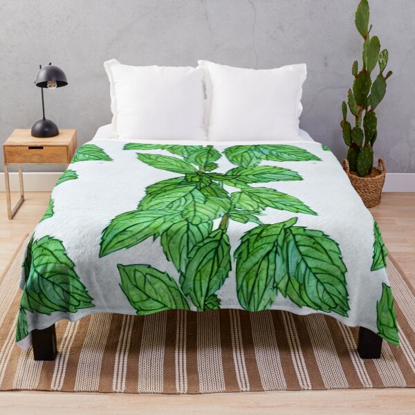 Item preview, Watercolor Spearmint Pattern designed and sold by theWeppen.