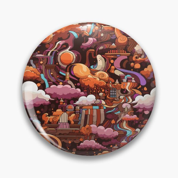 Item preview, CocoDreams: Psychedelic Chocolate Wonderland Design Collection designed and sold by KaonDesign.