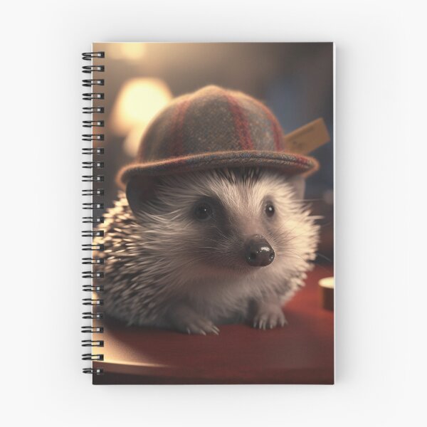 Item preview, detective hedgehog designed and sold by EdicionesJML.