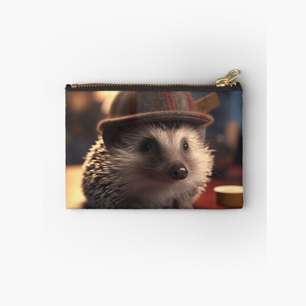 Item preview, detective hedgehog designed and sold by EdicionesJML.
