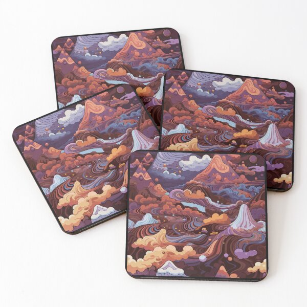Item preview, CocoDreams: Psychedelic Chocolate Wonderland Design Collection designed and sold by KaonDesign.