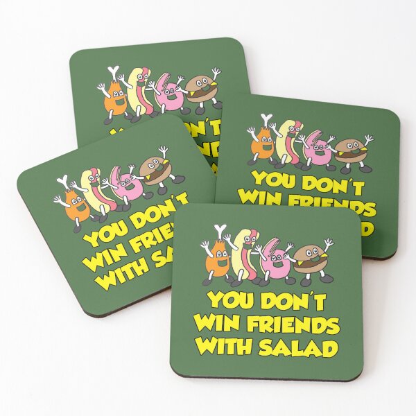 Item preview, You Don't Win Friends with Salad   	 designed and sold by inkpmosxl32.