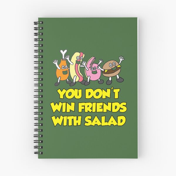 Item preview, You Don't Win Friends with Salad   	 designed and sold by inkpmosxl32.