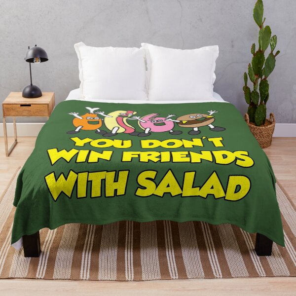 Item preview, You Don't Win Friends with Salad designed and sold by inkpmosxl32.