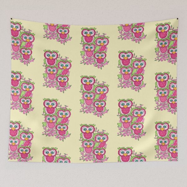 Item preview, Family of Owls, fantasy design designed and sold by LoneAngel.
