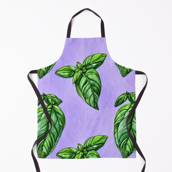 Item preview, Watercolor Basil Pattern designed and sold by theWeppen.