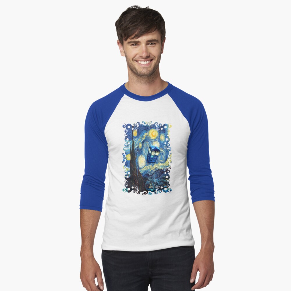 Item preview, Baseball ¾ Sleeve T-Shirt designed and sold by NadiyaArt.