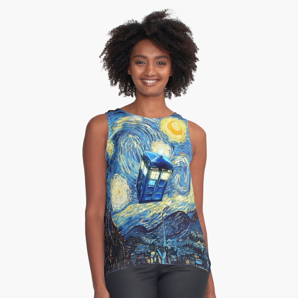 Item preview, Sleeveless Top designed and sold by NadiyaArt.
