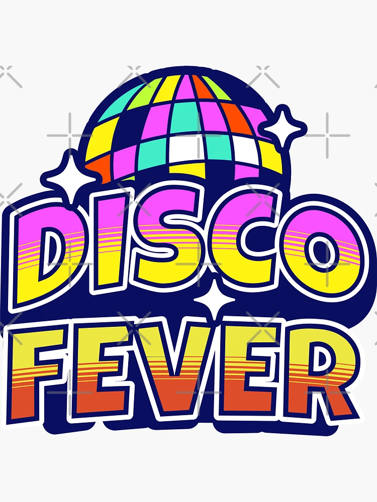 Disco Fever Disco Ball Sticker for Sale by CyberYogi